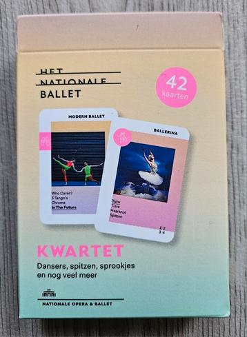Ballet Kwartet - Kaartspel beschikbaar voor biedingen