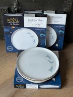 Royal van Kempen & Begeer Kerst Ontbijtborden (6 stuks), Nieuw, Ophalen of Verzenden, Bord(en), Overige stijlen