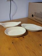 4 Ribbel Ovenschalen - Northland, Gebruikt, Porselein of Keramiek, Schaal, Ophalen of Verzenden