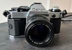 Canon AE1 Program met FD 50mm f1.4, Ophalen of Verzenden, Zo goed als nieuw, Spiegelreflex, Canon