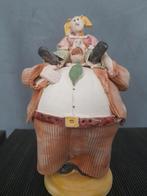 Uniek handgemaakt puntgaaf Fat Man beeld Cal Ignasi Uruguay, Antiek en Kunst, Ophalen of Verzenden