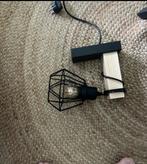 lamp metaalhout, Verzenden, Zo goed als nieuw, Hout