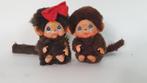 Vintage Mini Monchhichi poppetjes, setje van 2. 8B11, Verzamelen, Gebruikt, Ophalen of Verzenden