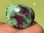 Robijn in Zoisiet Tanganyika artstone mineralen UV Actief, Verzamelen, Mineralen en Fossielen, Ophalen of Verzenden, Mineraal