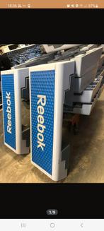 Reebok steo met escape bodypump set stang met schijven, Sport en Fitness, Ophalen, Bodypump, Gebruikt, Reebok step