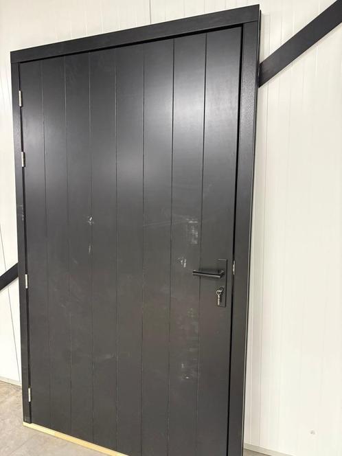 Plaatdeur enkel / Deur, Doe-het-zelf en Verbouw, Deuren en Horren, Zo goed als nieuw, Buitendeur, 200 tot 215 cm, 80 tot 100 cm