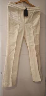 Massimo Dutti broek creme 38  nieuw, Kleding | Dames, Maat 38/40 (M), Massimo Dutti, Beige, Nieuw