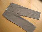 Donkerbeige 3/4 broek BRAX CITY SPORT, CAROLA 46 snazzeys, Verzenden, Beige, Maat 46/48 (XL) of groter, Nieuw