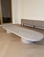 Marmerlook beige salontafel, Huis en Inrichting, Tafels | Salontafels, Ophalen, Overige materialen, Nieuw, 50 tot 100 cm