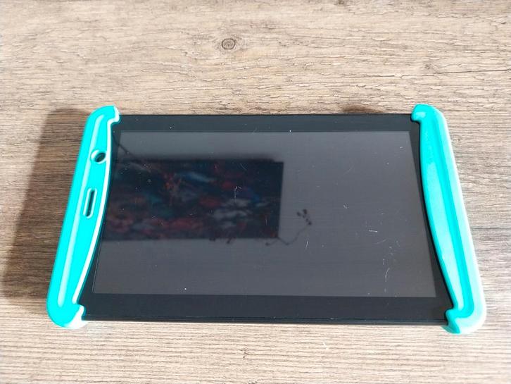 Kurio 7 inch kindertablet blauwe hoes, Computers en Software, Android Tablets, Gebruikt, Wi-Fi, 7 inch of minder, 16 GB, Uitbreidbaar geheugen