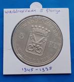 Penning Waddinxveen 1 Wokkelje - 50 jaar bevrijding 1995, Postzegels en Munten, Penningen en Medailles, Nederland, Overige materialen