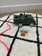 Heel goed groen Done by Deer krokodil trek vormenstoof hout, Kinderen en Baby's, Speelgoed | Houten speelgoed, Ophalen of Verzenden