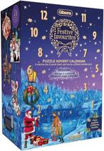 Gibsons - Festive Favourites Advent Calendar -24 Vormpuzzels, Ophalen of Verzenden, 500 t/m 1500 stukjes, Nieuw, Legpuzzel