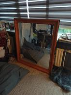 Grote kersen houten spiegel van LifeStyle Home Collection, 100 tot 150 cm, Rechthoekig, Zo goed als nieuw, 100 tot 125 cm