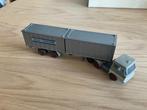 Wiking 521/12f Hanomag Henschel container sattelzug, Ophalen of Verzenden, Zo goed als nieuw, Bus of Vrachtwagen, Wiking