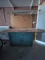 Werkbank met gereedschapsbord, Ophalen, Gebruikt, 120 tot 170 cm
