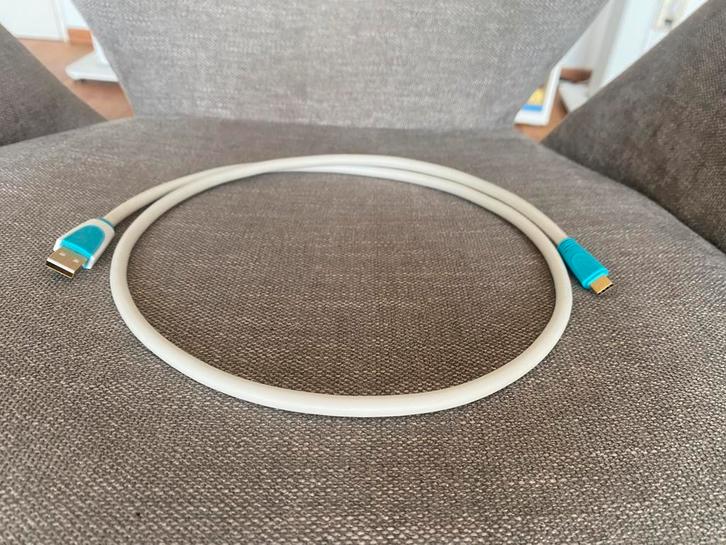 Chord Company C-Series USB A/C kabel 1 meter, Audio, Tv en Foto, Audiokabels en Televisiekabels, Zo goed als nieuw, Interlink-kabel
