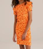 WE Fashion Bodycon Jurk Oranje/Geel 122/128 Ongedragen, Ophalen of Verzenden, Zo goed als nieuw, Meisje, Jurk of Rok
