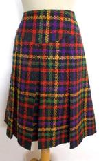 Engelse/country/vintage look wol mix ruit rok! 42, Kleding | Dames, Rokken, Overige kleuren, Verzenden, Maat 42/44 (L), Zo goed als nieuw