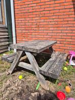 Kinder picknickbank, Ophalen, Gebruikt, Rechthoekig
