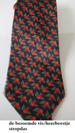 mooie Italiaanse stropdas, het beroemde vis/heerbeestje, Ophalen of Verzenden, Nieuw
