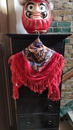 Boho gypsy shawl Budapest met klein gaatje, Ophalen of Verzenden, Zo goed als nieuw