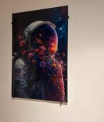 Plexiglas schilderij astronaut 80x120cm, Antiek en Kunst, Kunst | Schilderijen | Abstract, Ophalen