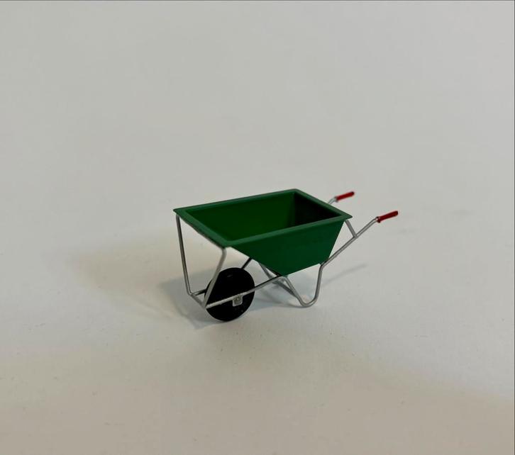 Kruiwagen schaal 1:32 - AWL3D Models, Hobby en Vrije tijd, Modelbouw | Figuren en Diorama's, Nieuw, Figuur of Figuren, Groter dan 1:35