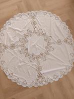 Brocante Rond Kleed met Kanten Accenten - 150cm diameter., Ophalen of Verzenden