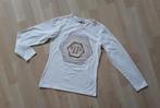 Philipp Plein t shirt mt 158. wit/goud shirt met lange mouw, Philipp Plein, Zo goed als nieuw, Shirt of Longsleeve, Verzenden