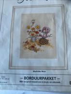 BORDUURPAKKET VINTAGE MATHILDE MUIS DMC!!, Verzenden, Nieuw, Borduurpakket