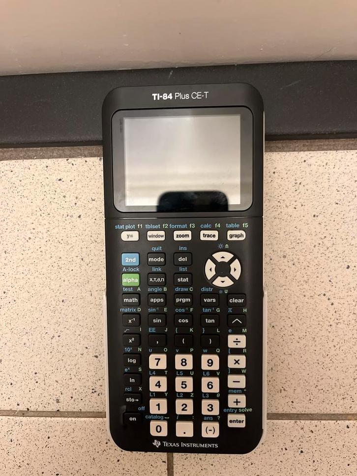 TI-84 Plus CE-T Grafische rekenmachine, Diversen, Rekenmachines, Nieuw, Grafische rekenmachine, Ophalen