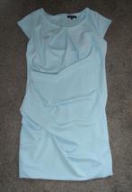 Nette, sportieve lichtblauwe jurk van Les Amies, maat 42, Blauw, Maat 42/44 (L), Ophalen of Verzenden, Zo goed als nieuw