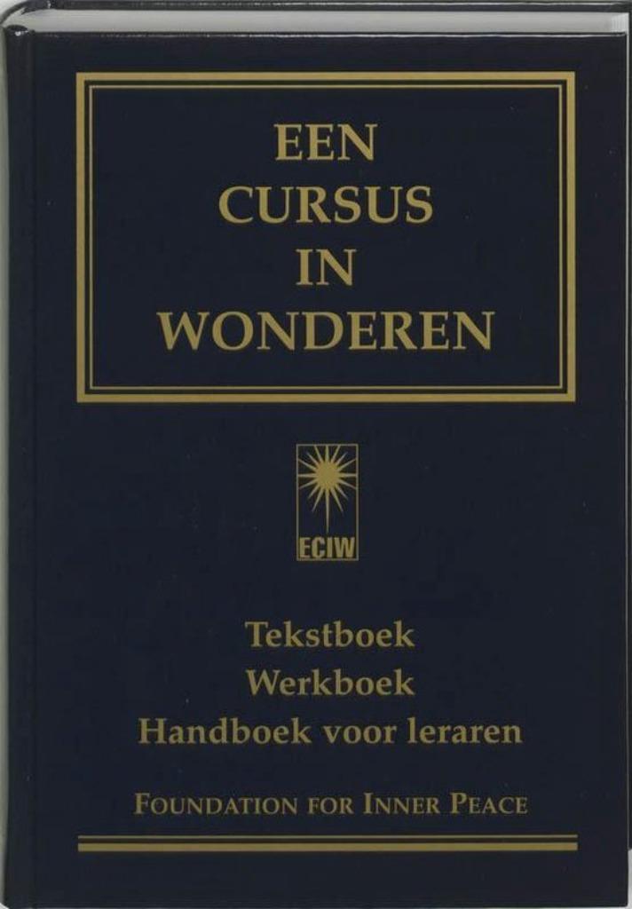 Een cursus in wonderenTekstboek Werkboek Handboek, Boeken, Esoterie en Spiritualiteit, Achtergrond en Informatie, Overige onderwerpen