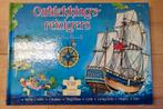 Boek ontdekkingsreizigers schip boot puzzel, Ophalen of Verzenden, Zo goed als nieuw