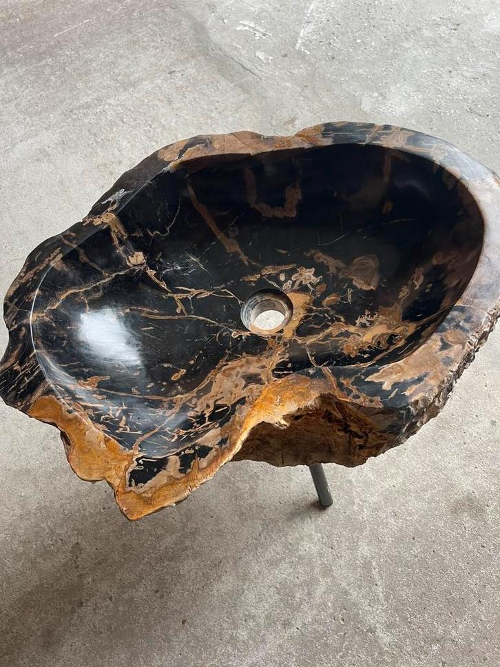 Mooie versteend houten wasbakken, Huis en Inrichting, Woonaccessoires | Overige, Nieuw, Ophalen