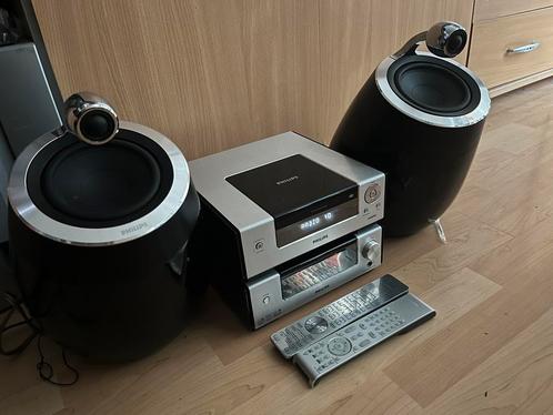 Philips MCD-908 hif set met buizen voorversterker, Audio, Tv en Foto, Stereo-sets, Speakers, Philips, Ophalen of Verzenden