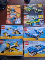 Lego CREATOR instructie boekjes 31099 6912 6913 31074, Ophalen of Verzenden, Zo goed als nieuw