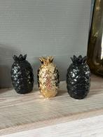 Vaasjes ananas, Huis en Inrichting, Ophalen of Verzenden, Zo goed als nieuw, Glas, Minder dan 50 cm