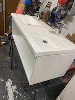 Wasmeubel 120cm met dubbele wasbak, Huis en Inrichting, Badkamer | Badkamermeubels, Ophalen, 100 tot 150 cm, Zo goed als nieuw