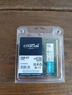 Werkgeheugen 16 GB [2x8 GB] Crucial (voor laptop), Computers en Software, RAM geheugen, DDR4, Ophalen of Verzenden, Zo goed als nieuw