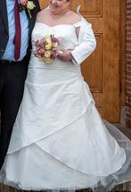 Trouwjurk Maat 48 - Prachtige Dag!, Kleding | Dames, Trouwkleding en Trouwaccessoires, Ophalen of Verzenden, Gedragen, Wit, Trouwjurk