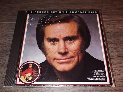 George Jones - Anniversary [Ten Years Of Hits], Cd's en Dvd's, Cd's | Country en Western, Zo goed als nieuw, Ophalen of Verzenden