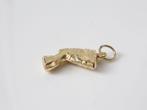 18 Karaat Gouden Nefertiti Hanger, Overige voorstellingen, Ophalen of Verzenden, Zo goed als nieuw, Goud