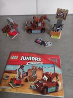 Lego Juniors Cars 10732 + 10733, Ophalen of Verzenden, Zo goed als nieuw, Complete set, Lego