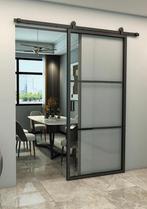 Aluminium Loftdeur, Ophalen, 80 tot 100 cm, Binnendeur, Minder dan 200 cm