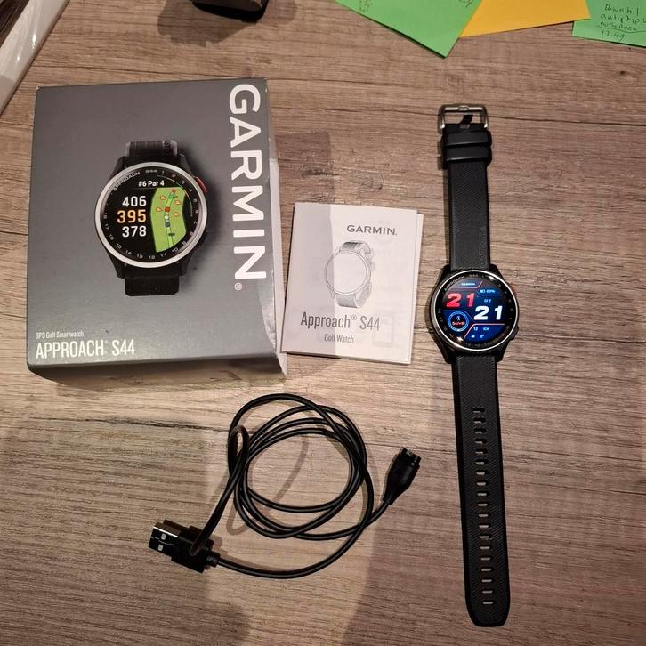 Garmin Approach S44 Golfhorloge, Sport en Fitness, Golf, Zo goed als nieuw, Overige typen, Ophalen of Verzenden