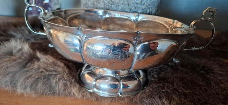 Zilveren brandewijnkom, Antiek en Kunst, Antiek | Goud en Zilver, Ophalen