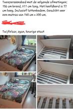 Ikea bed met nieuw matras in plastic,140/200, Huis en Inrichting, Slaapkamer | Stapelbedden en Hoogslapers, Ophalen, Overige typen