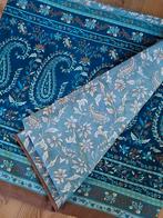 Vintage Bassetti grandfoulard sprei boho paisley motief, Verzenden, Zo goed als nieuw